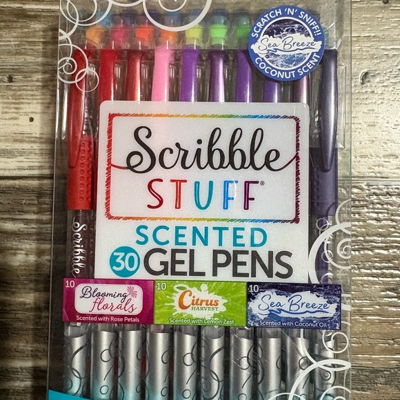 Other - Scribble Stuff Scented Gel Pens Set